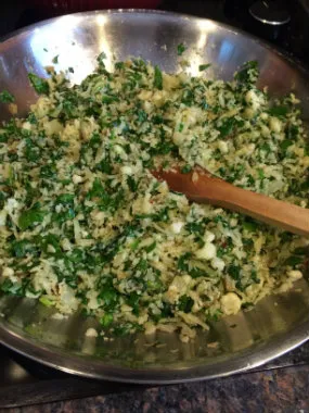 Experiment with cauliflower 'rice'!