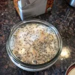 Healthy chia seed pudding used for nutritional wellness support and holistic health in Boston, MA