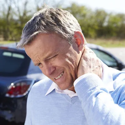 Auto accident neck pain